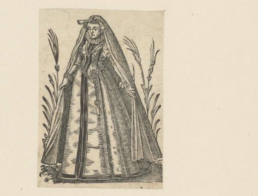 Woman in a hood