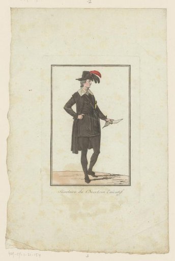 Costume of the Secretary of the Board