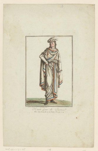 Costume of members of the High Court of Justice