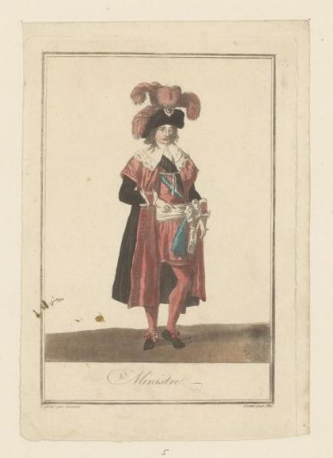 Costume of a minister of the Directory