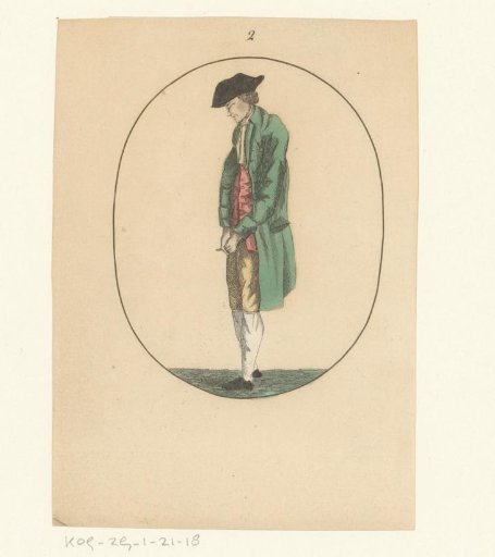 Standing Man with a Staff