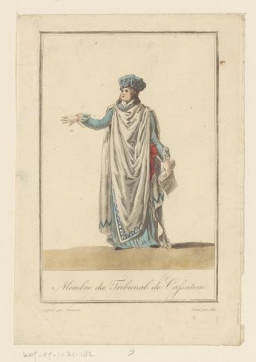 Costume of a member of the court