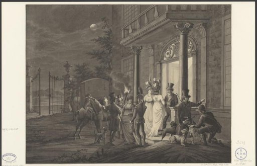 Hunting Party by Moonlight