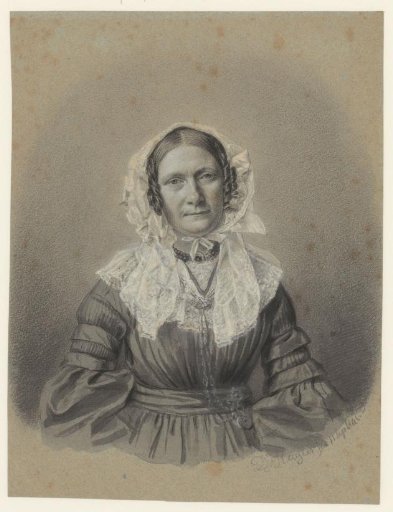 Portrait of the grandmother of Dirk Jurriaan Sluyter