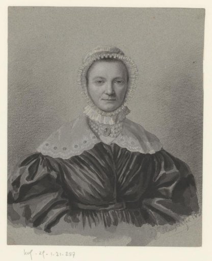 Portrait of the sister of Dirk Jurriaan Sluyter