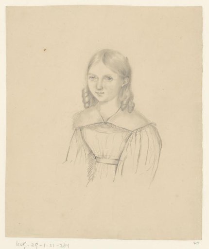 Portrait of an unknown girl