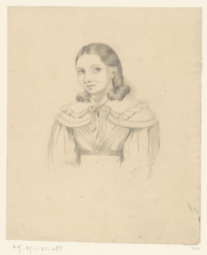 Portrait of an unknown girl