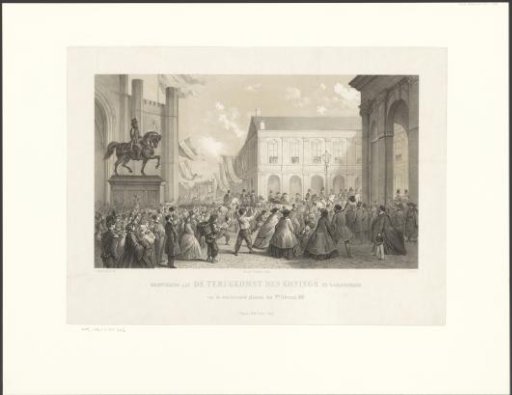 Return of William III, King of the Netherlands, to The Hague