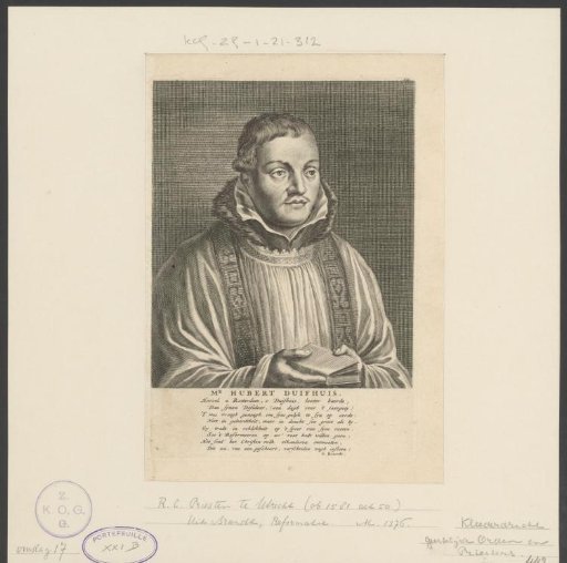 Portrait of Huibert Duifhuis