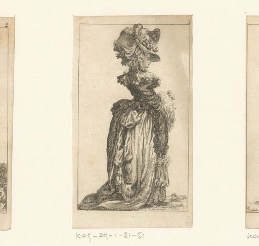 Standing Woman with muff