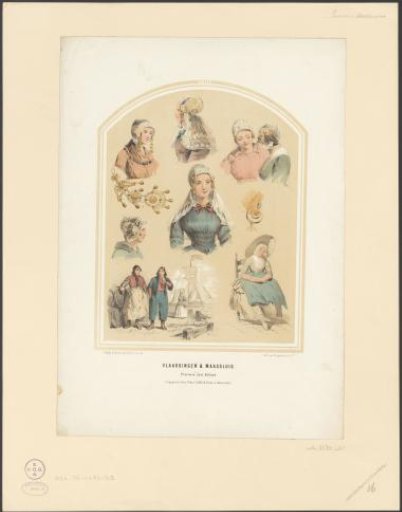 Traditional costume of Vlaardingen and Maassluis