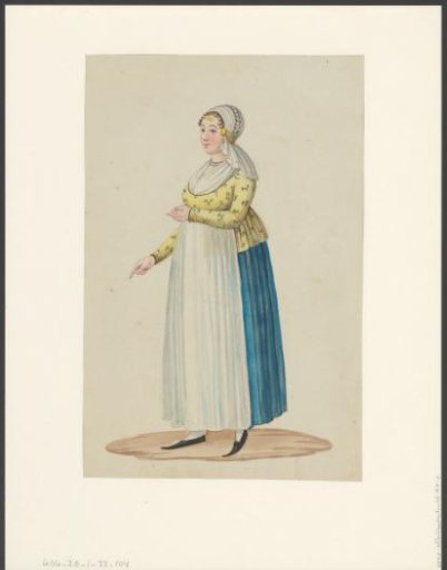 North Holland peasant woman