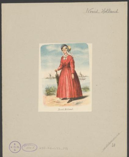 North Holland peasant woman