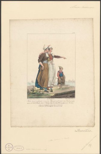 Traditional costume from Marken