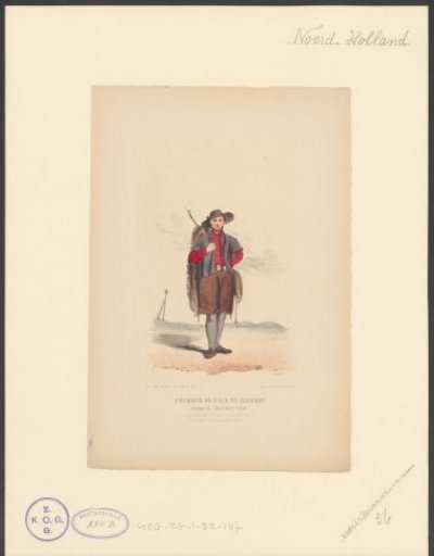 Fisherman from the island of Marken