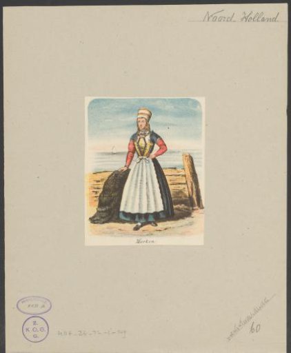 Fisherwoman from Marken