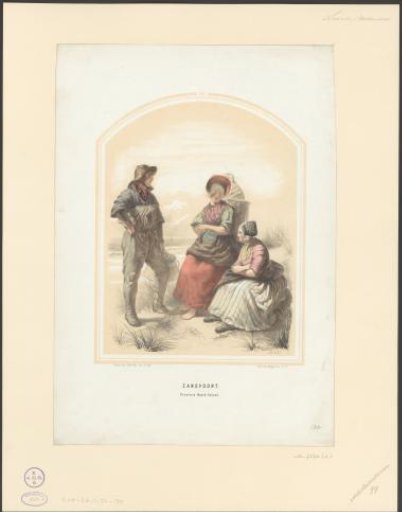 Traditional costume of Zandvoort