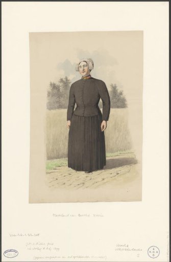 Peasant Woman from the Countryside of Utrecht