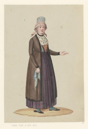 Young Woman from Hindeloopen
