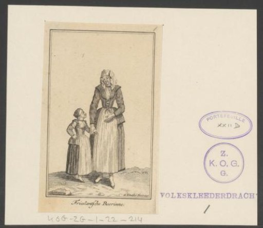 Peasant Woman from Friesland