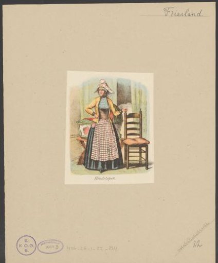 Woman from Hindeloopen