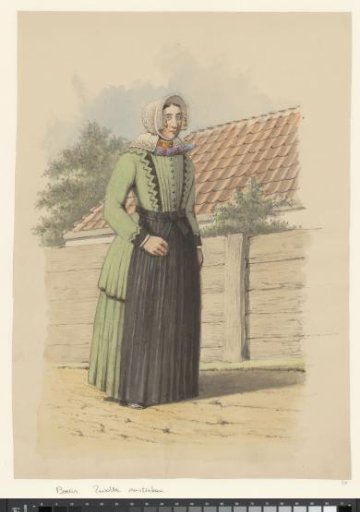 Peasant woman from the surroundings of Zwolle
