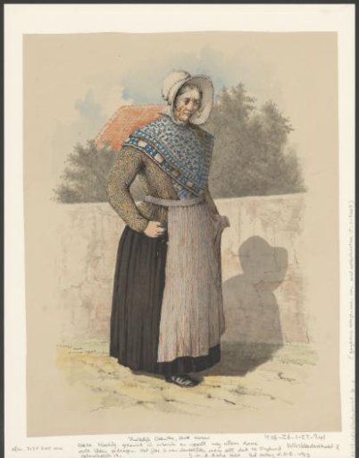Old woman from southern Drenthe