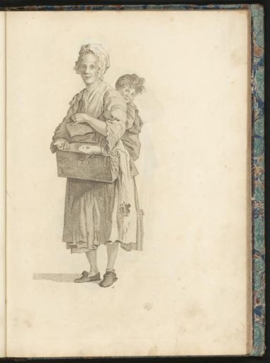 Woman with Child and Guinea Pig