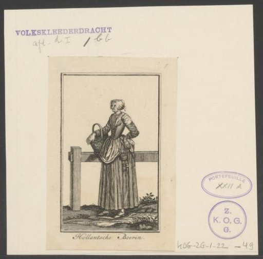 Dutch Peasant Woman