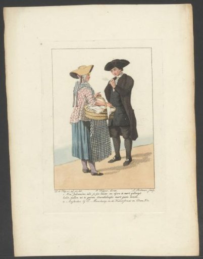 Gentleman and farmer's wife from Zuid-Beveland