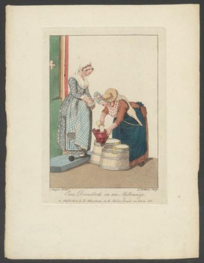 Maid and milkmaid