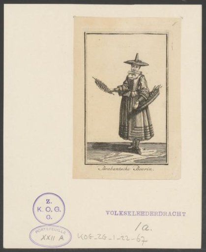 Brabant Peasant Woman
