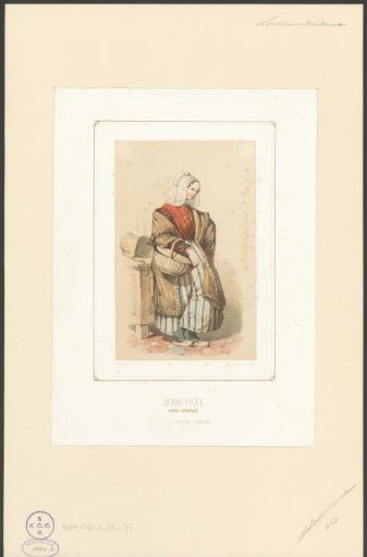 Young Woman in the Costume of North Brabant