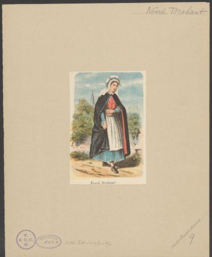 Young Woman in the Costume of North Brabant