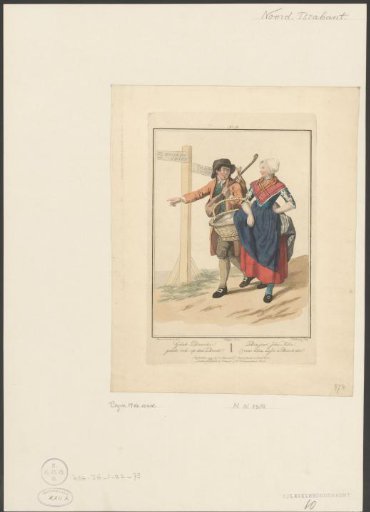 Brabant Peasant Man and Woman
