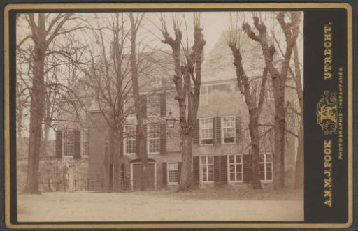 View of the city side of Kasteel IJsselstein