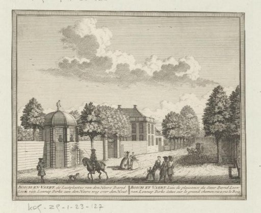 View of the estate Bosch en Vaart