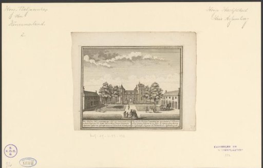 View of Slot Assumburg in Heemskerk