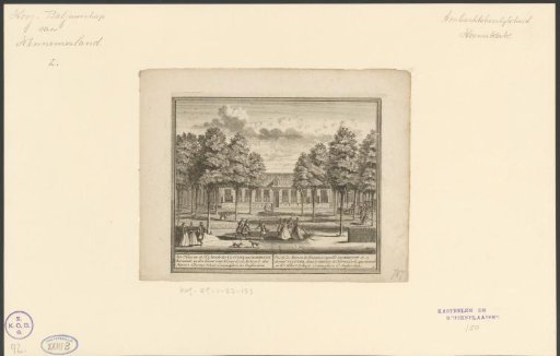 View of the farm De Vlotter, later Jagerslust