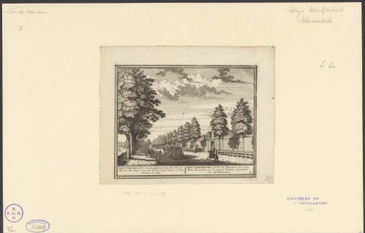 View of the Spaarne from the pleasure estate Spaar en Hout