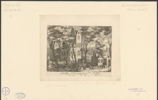 View of Huis Kostverloren near Amsterdam
