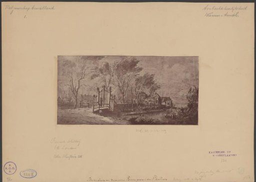 View of the estate Wester-Amstel