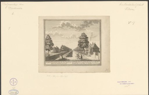 View of the country estate Verserend