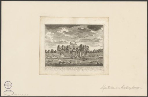 View of the country estate Driemond