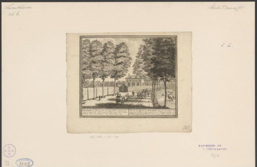 View of the country estate Scheijbeek at Beverwijk