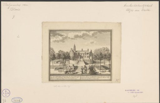 View of the country estate Adrichem at Beverwijk