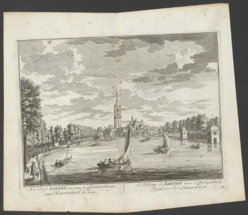 View of Loenen on the Vecht