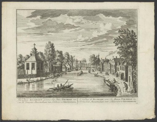 View of the Vecht through Maarssen