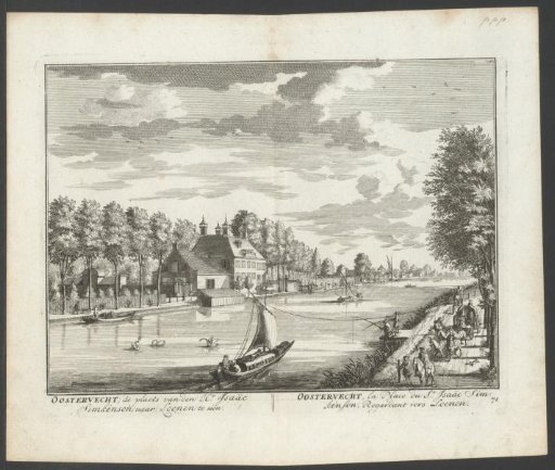 View of the country estate Oostervecht
