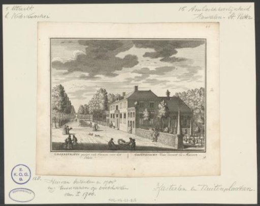 View of the estate Groenevecht